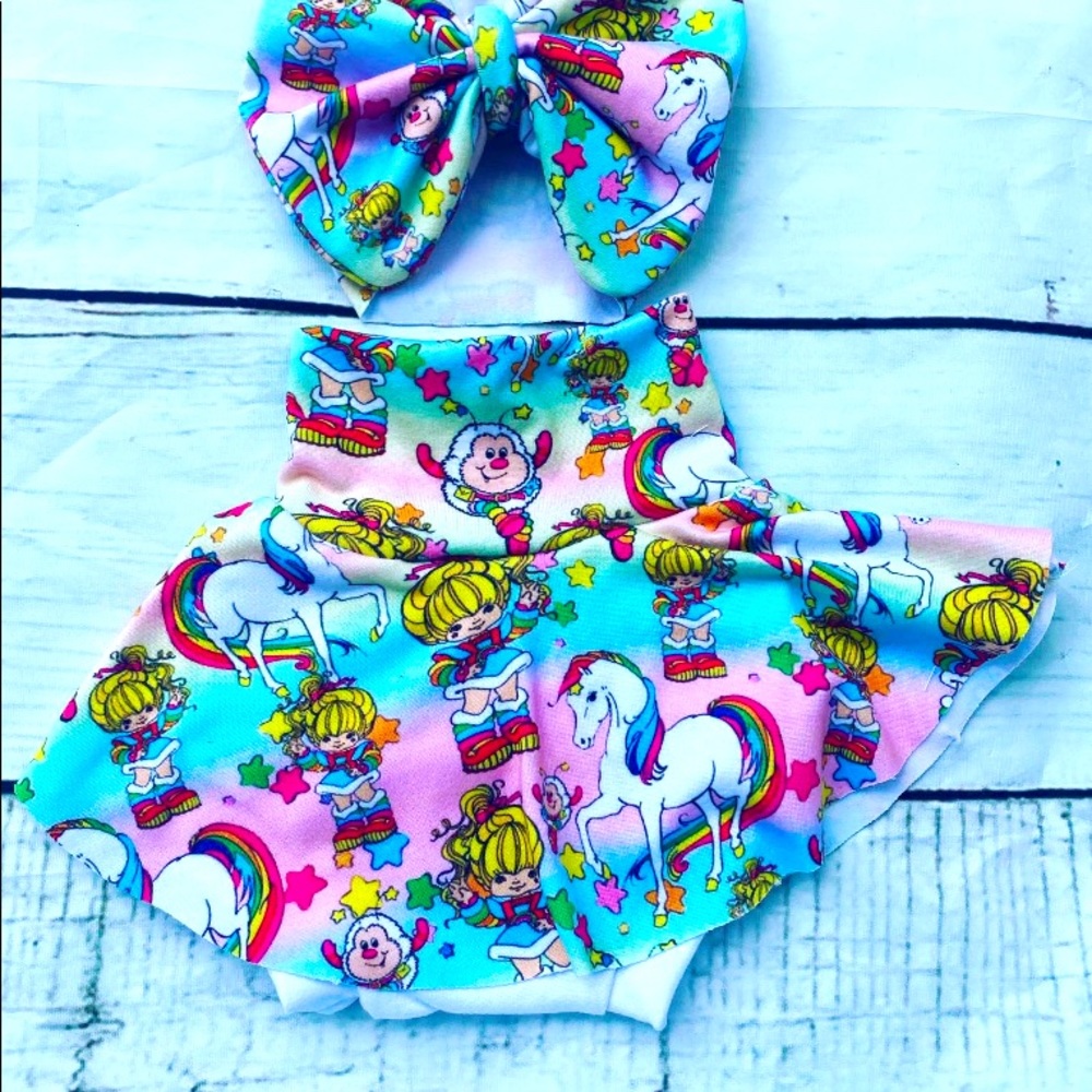 Rainbow Brite premie -18monthskimsgenuinecrea